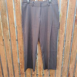 🛍5 for $20🛍 Zoe Beth Gray, White and Pink Stripped Suit Pants